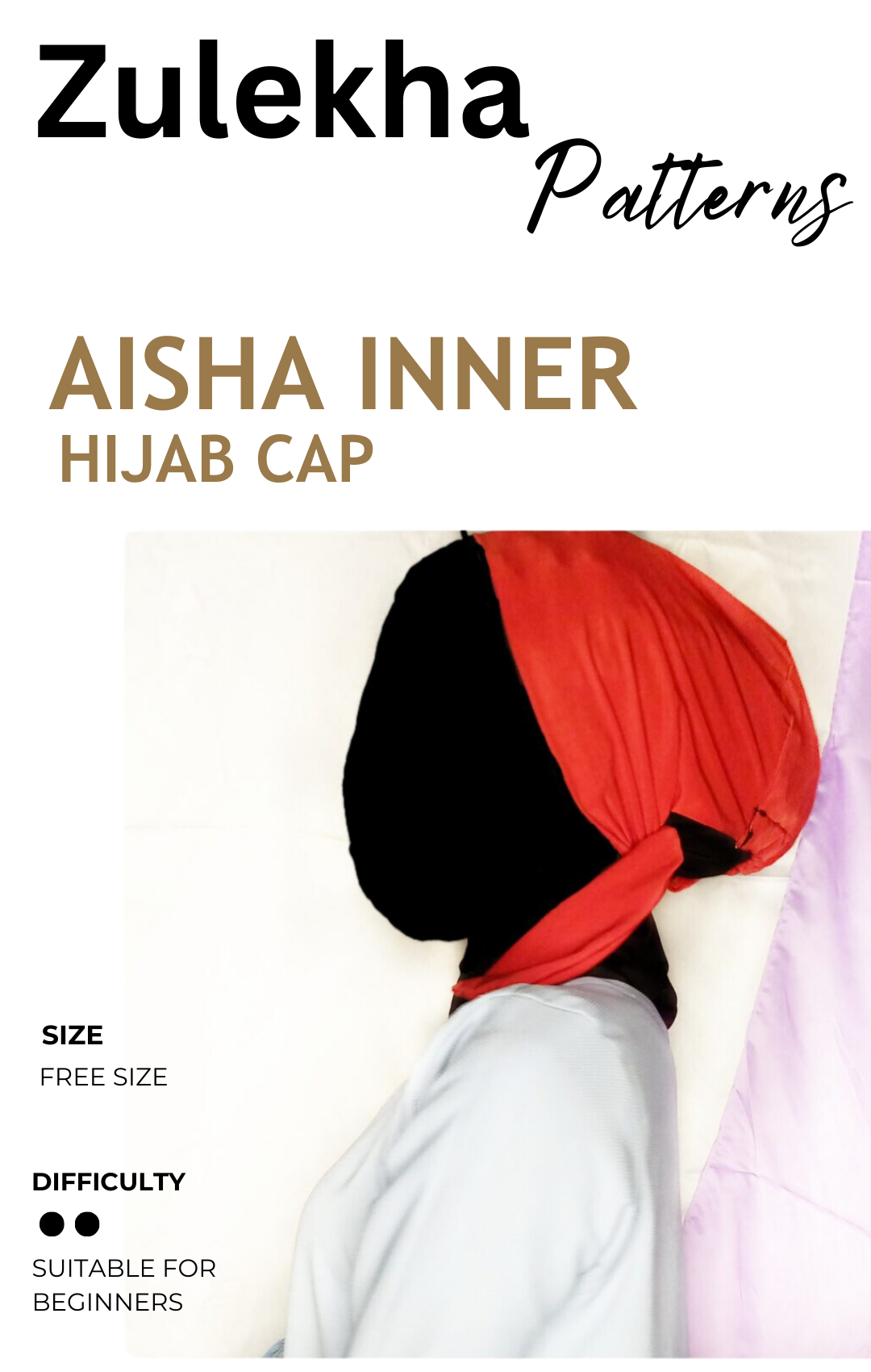 How to sew inner hijab cap